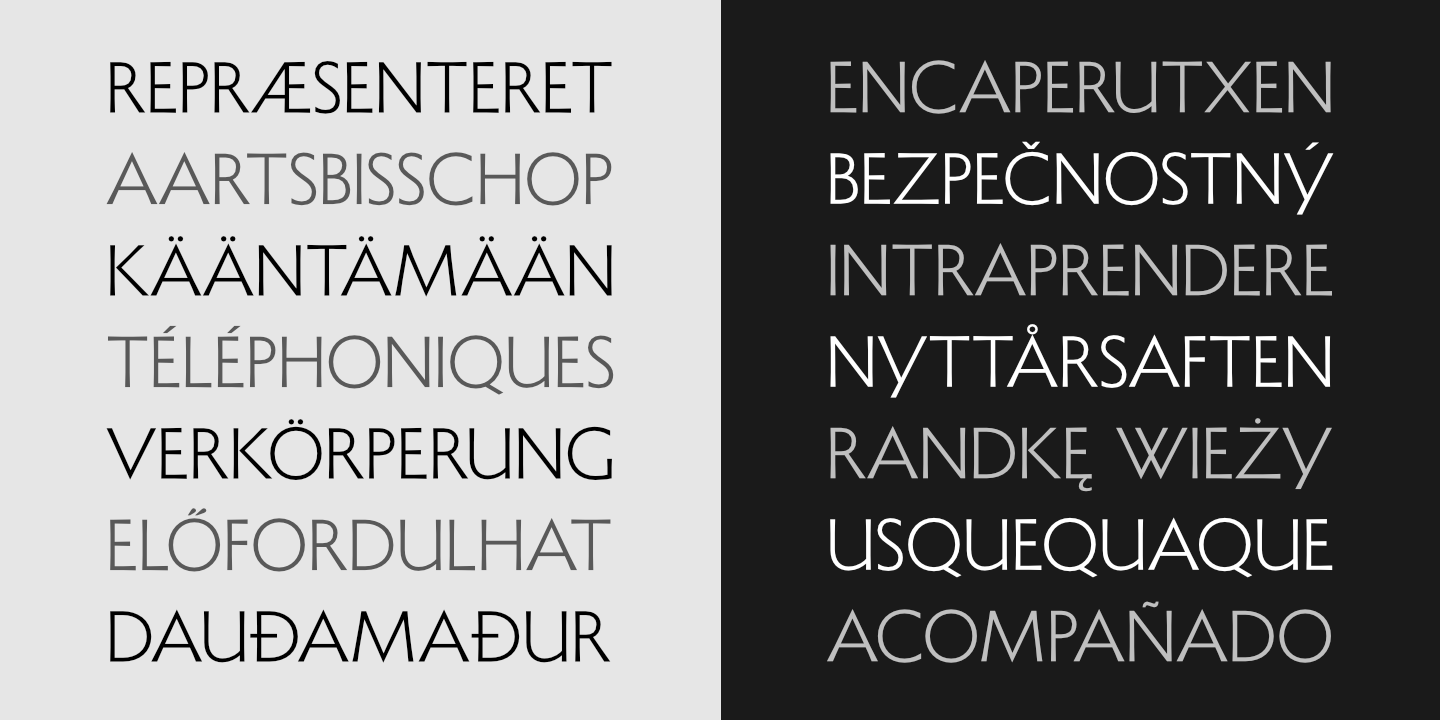 Stacked text