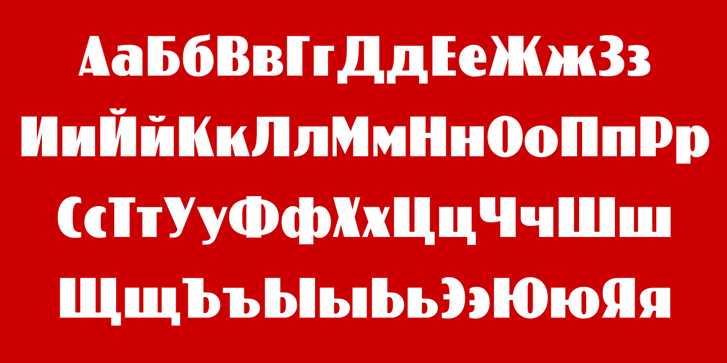 font poster