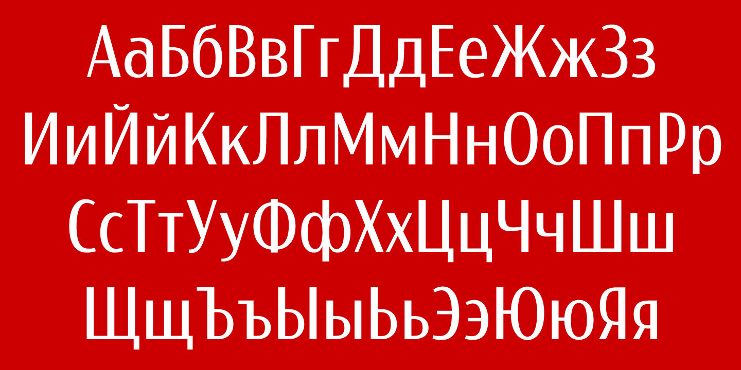 font poster