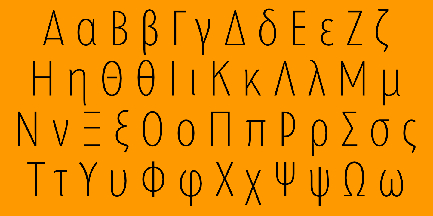 font poster