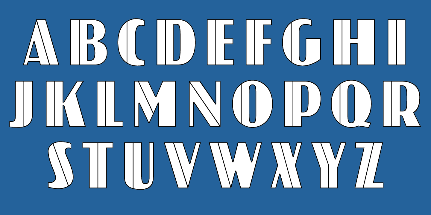 font poster