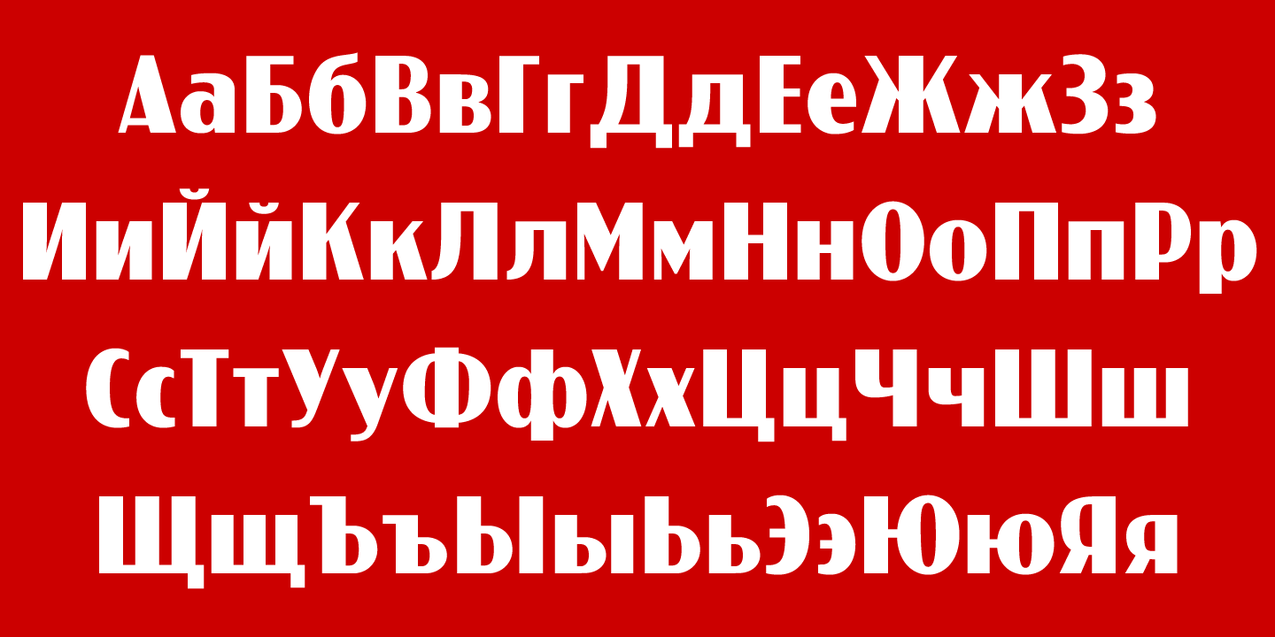 font poster