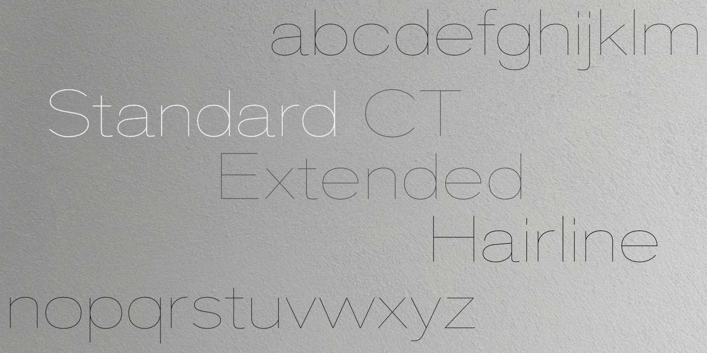 Fontname poster