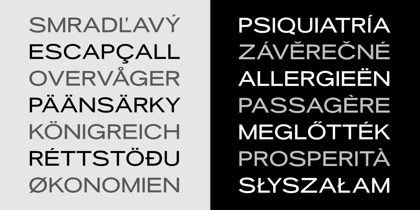 Stacked text