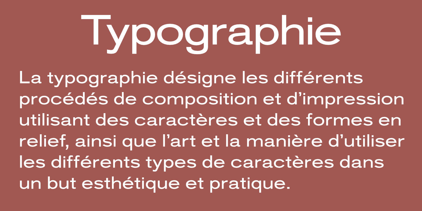 Typographie