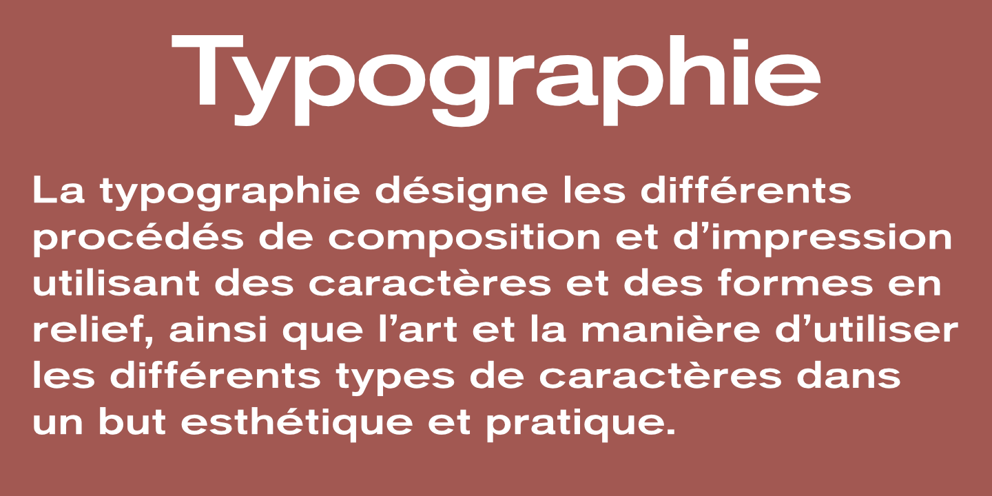 Typographie