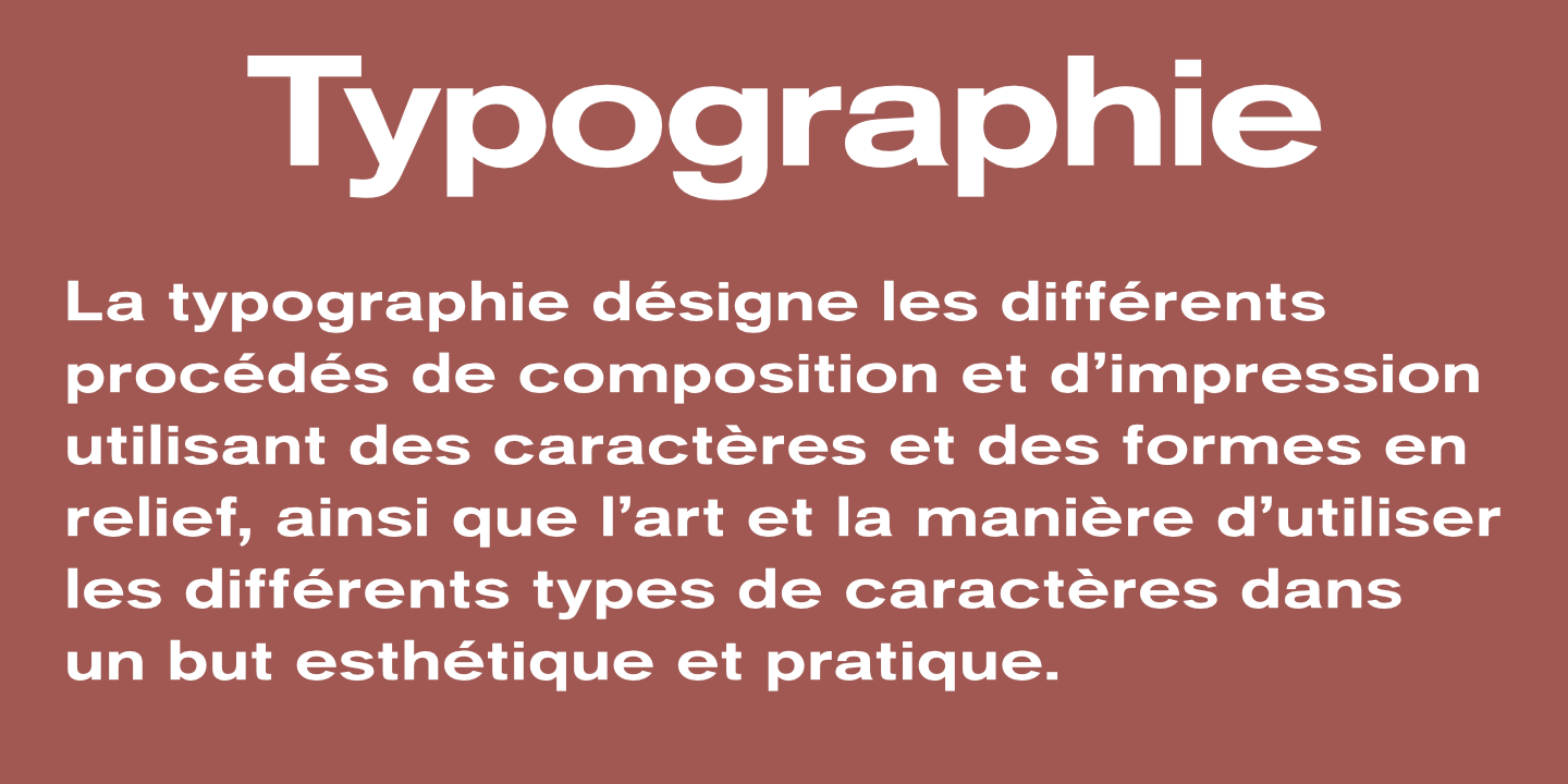 Typographie