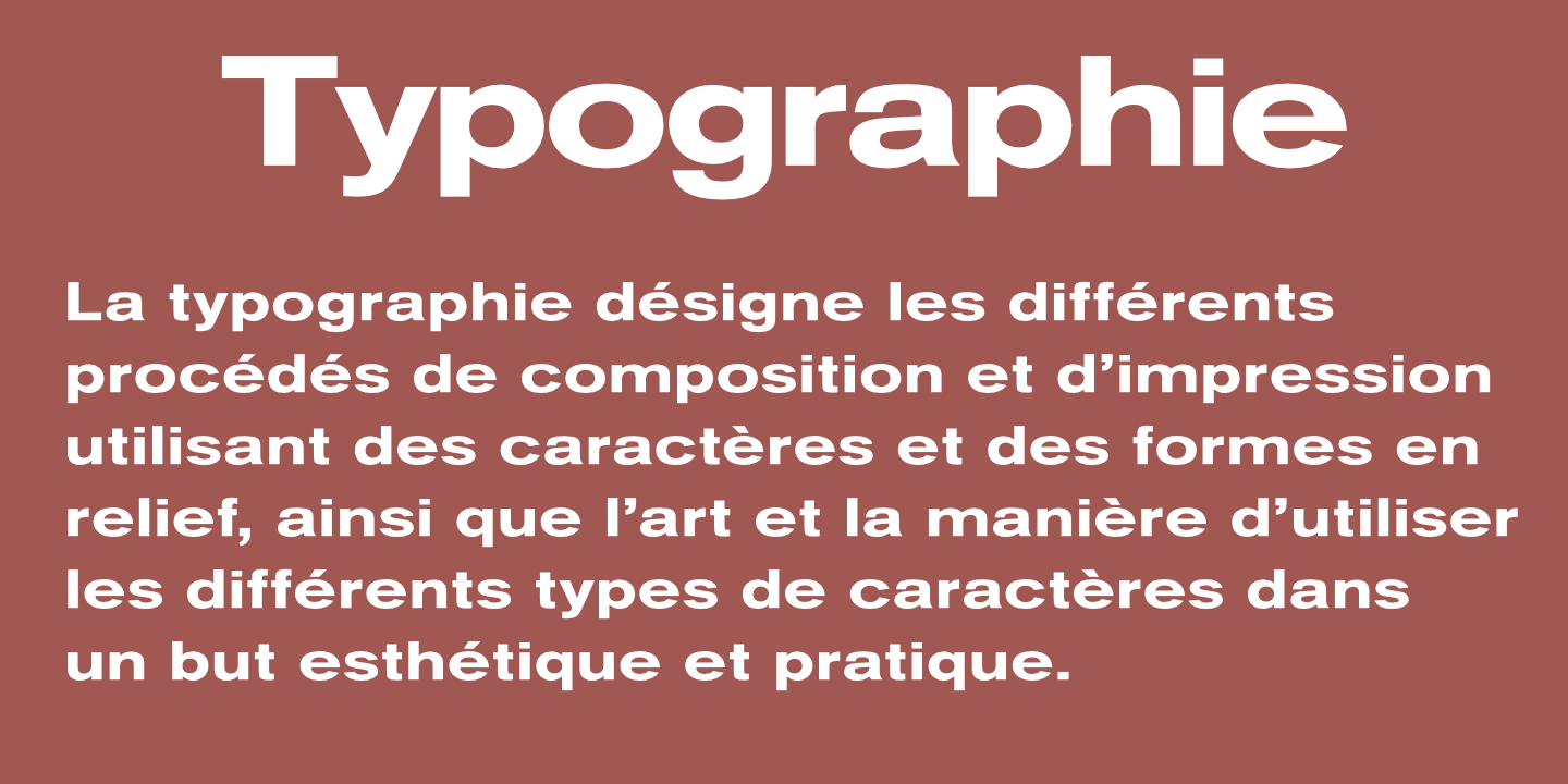 Typographie