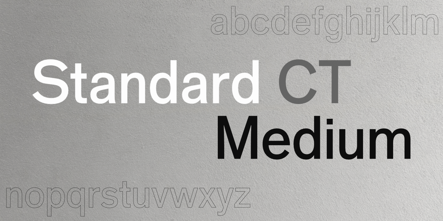 Fontname poster