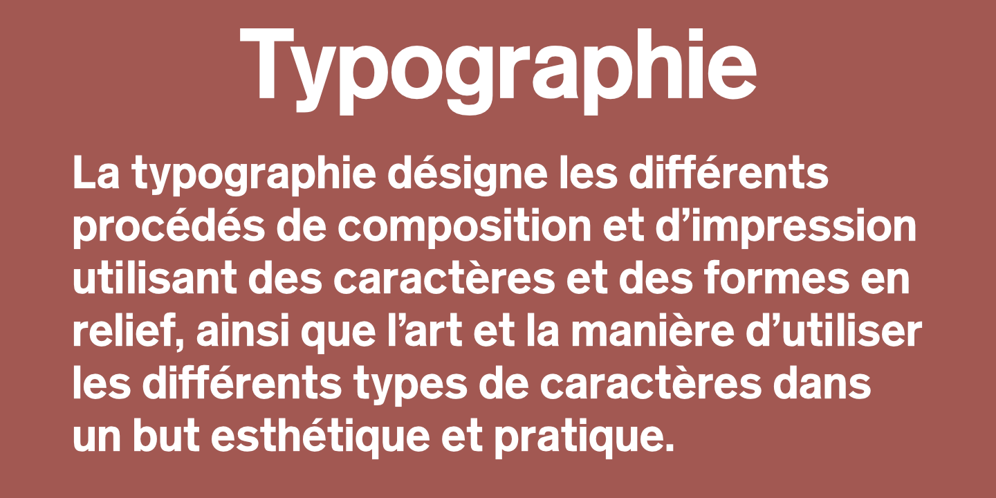 Typographie