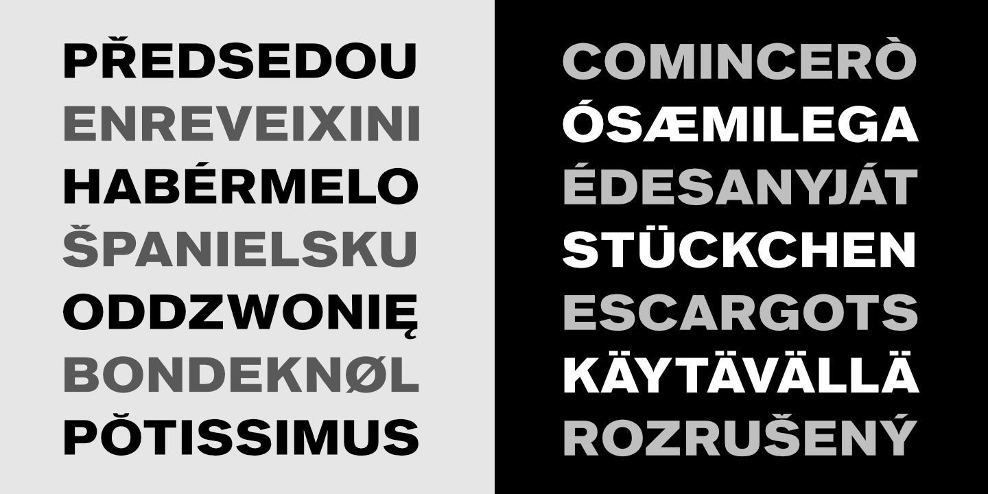 Stacked Text