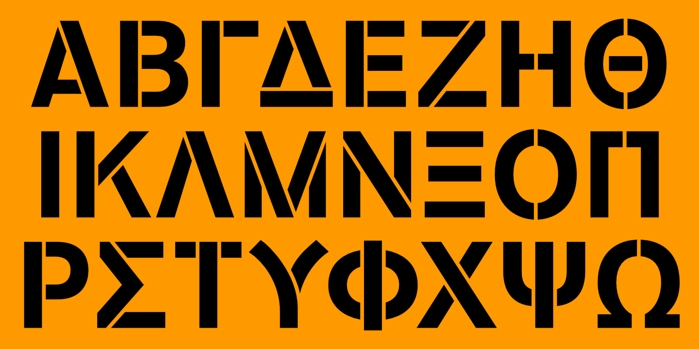 Greek Alphabet