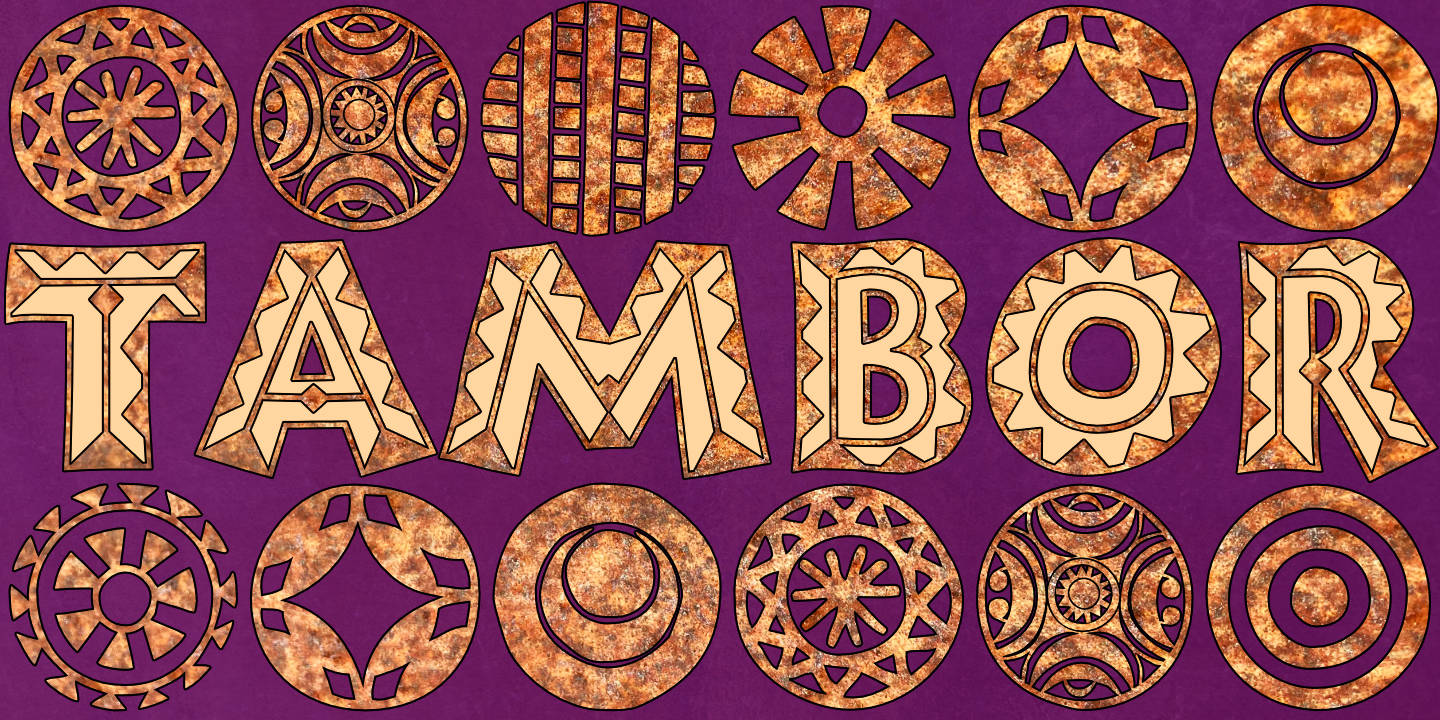 Font poster