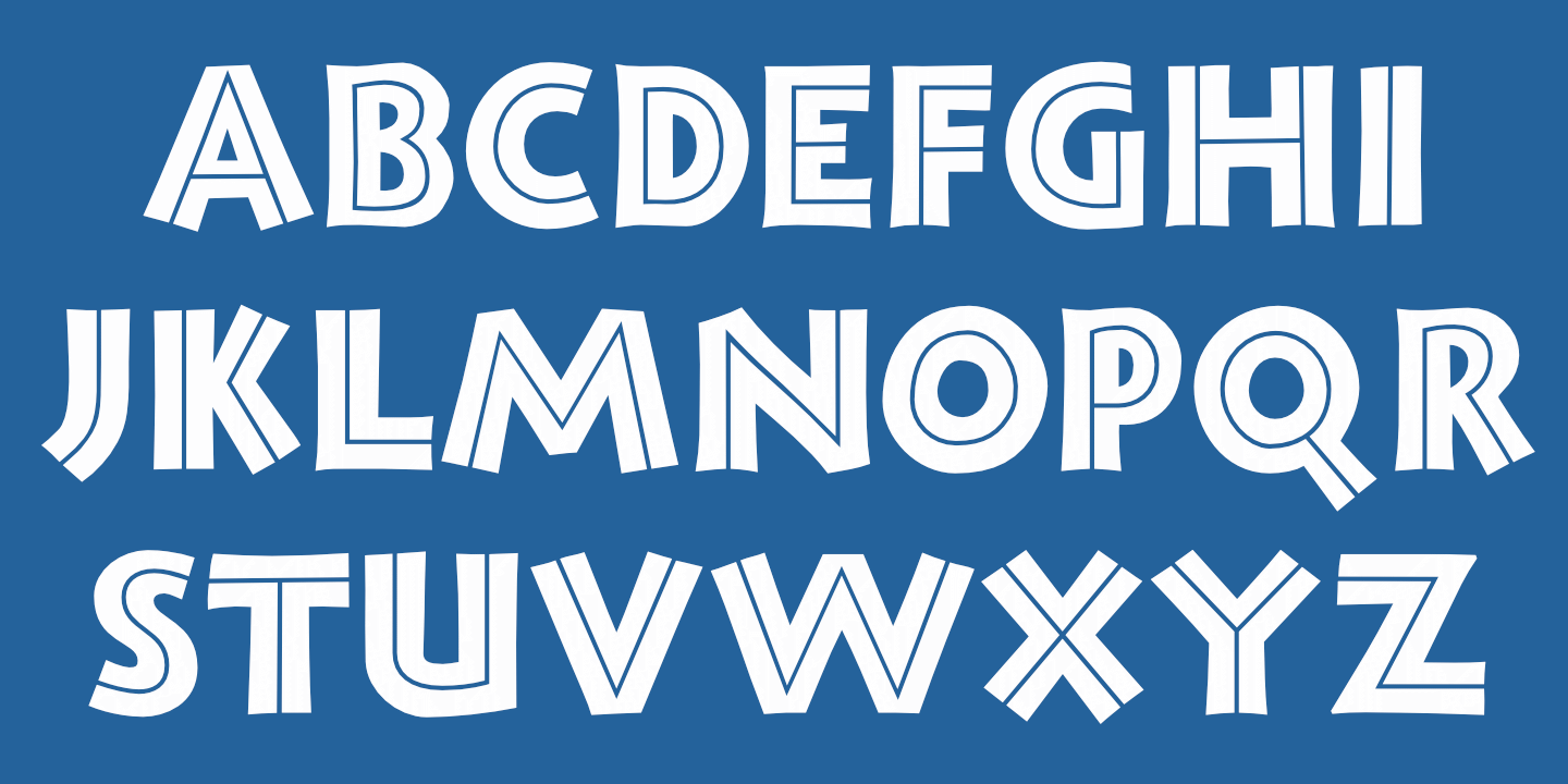 Font poster