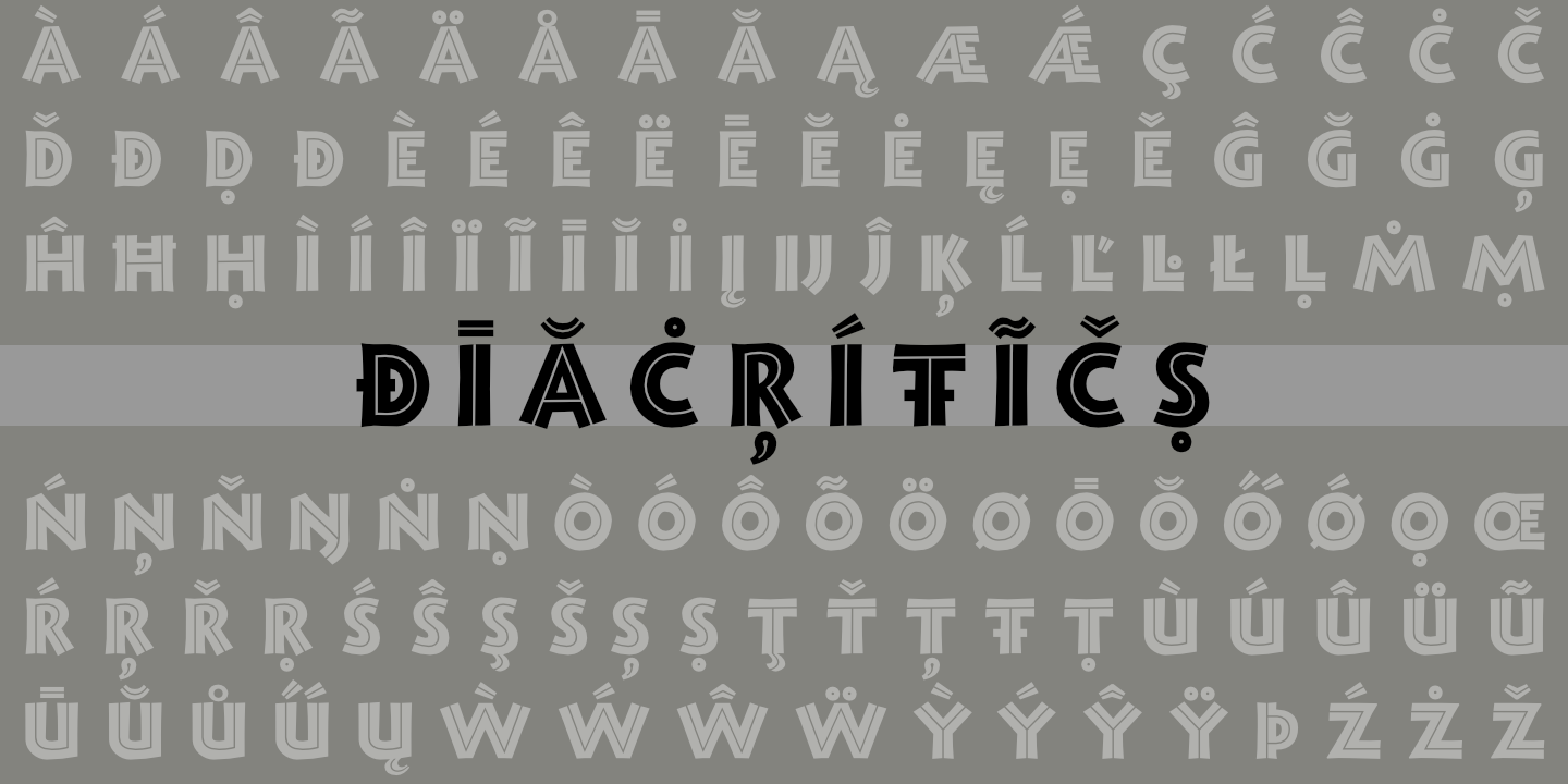 Diacritics