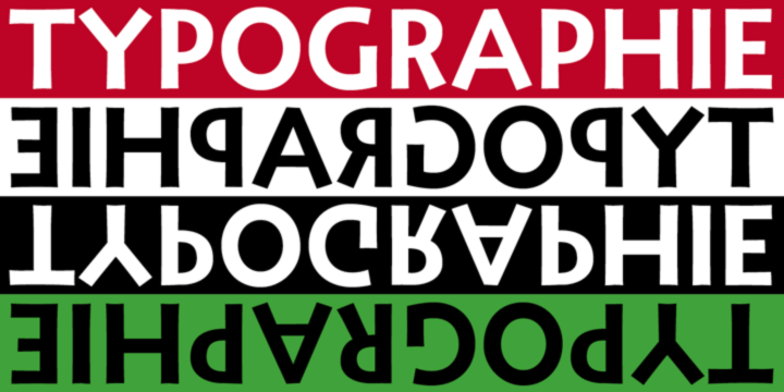 Click image to enlarge and for more information. Font poster