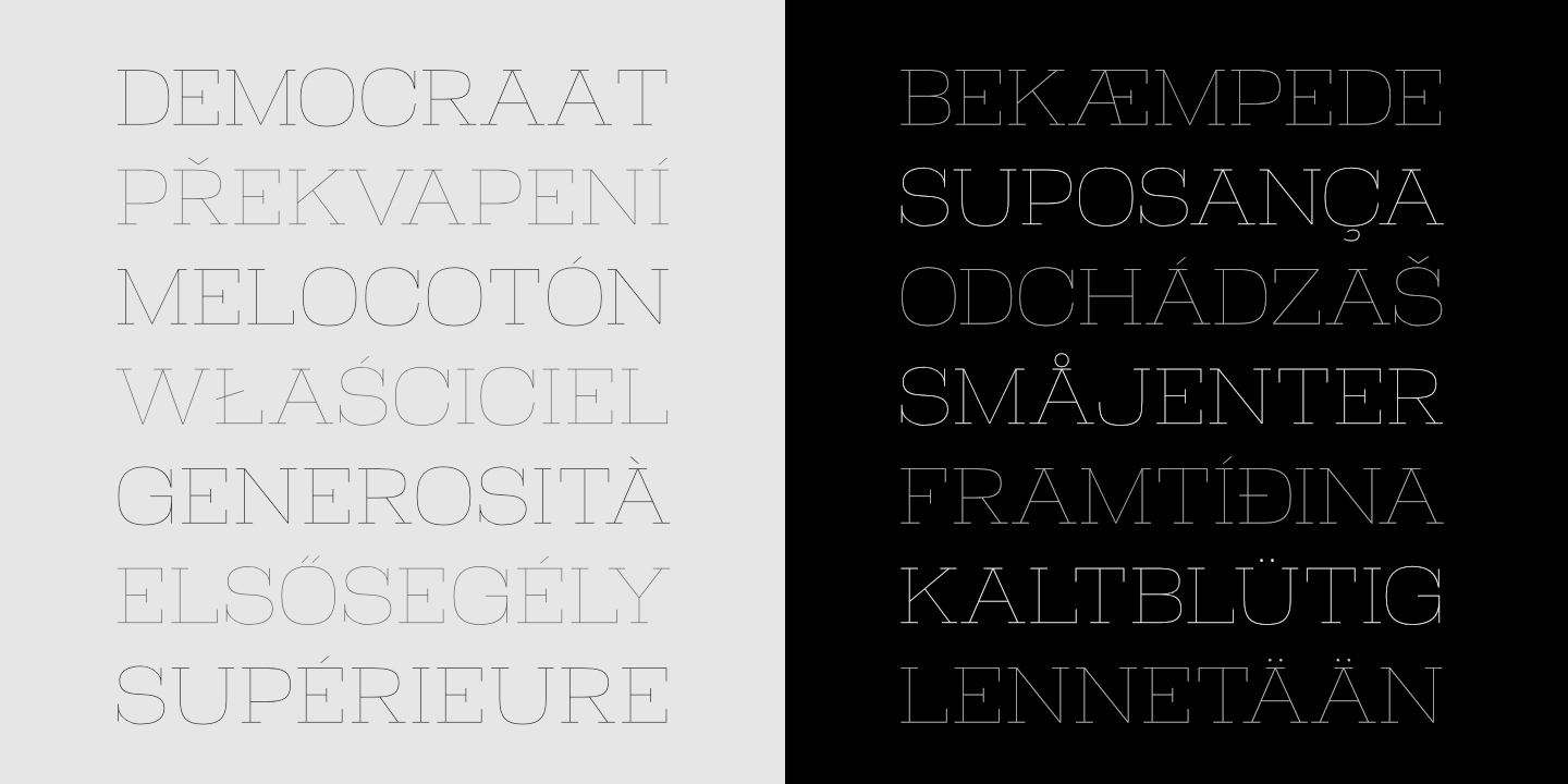 Stacked Text
