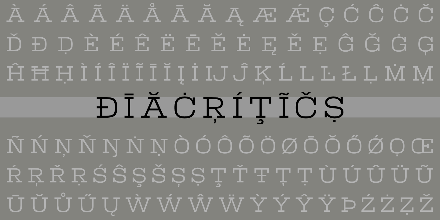 Diacritics