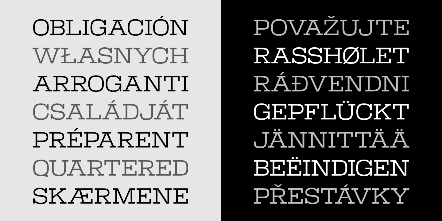 Stacked Text