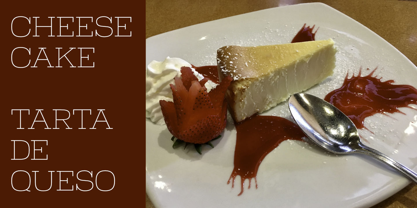 Click image to enlarge and for more information. Cheesecake