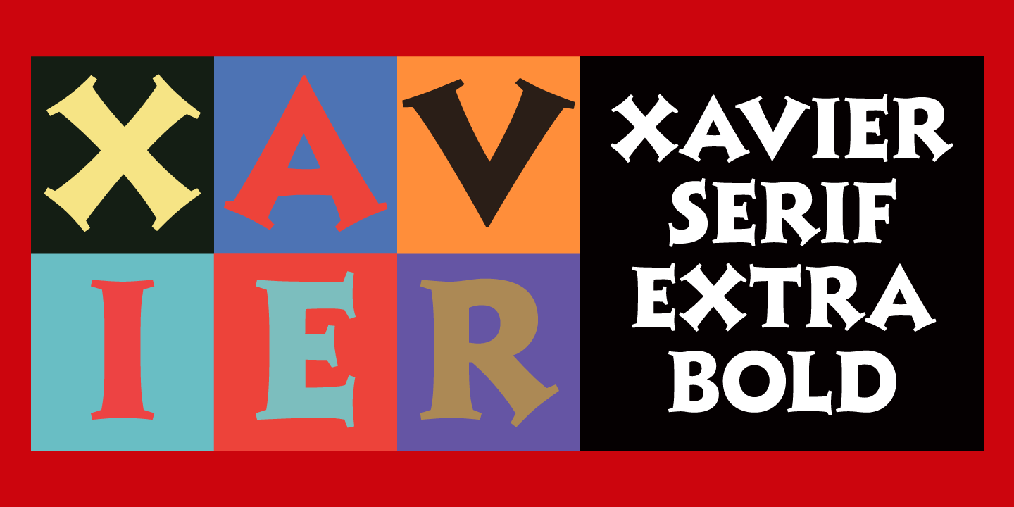 Xavier Serif Extra Bold