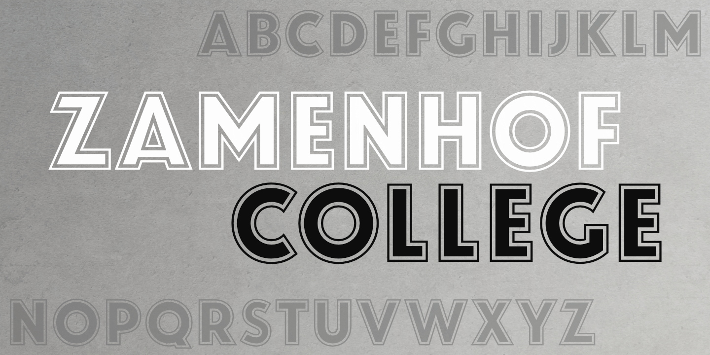 Poster Fontname