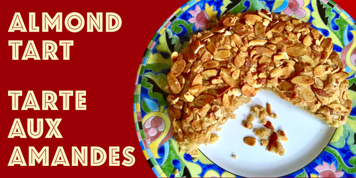 Click image to enlarge and for more information. Almond Tart