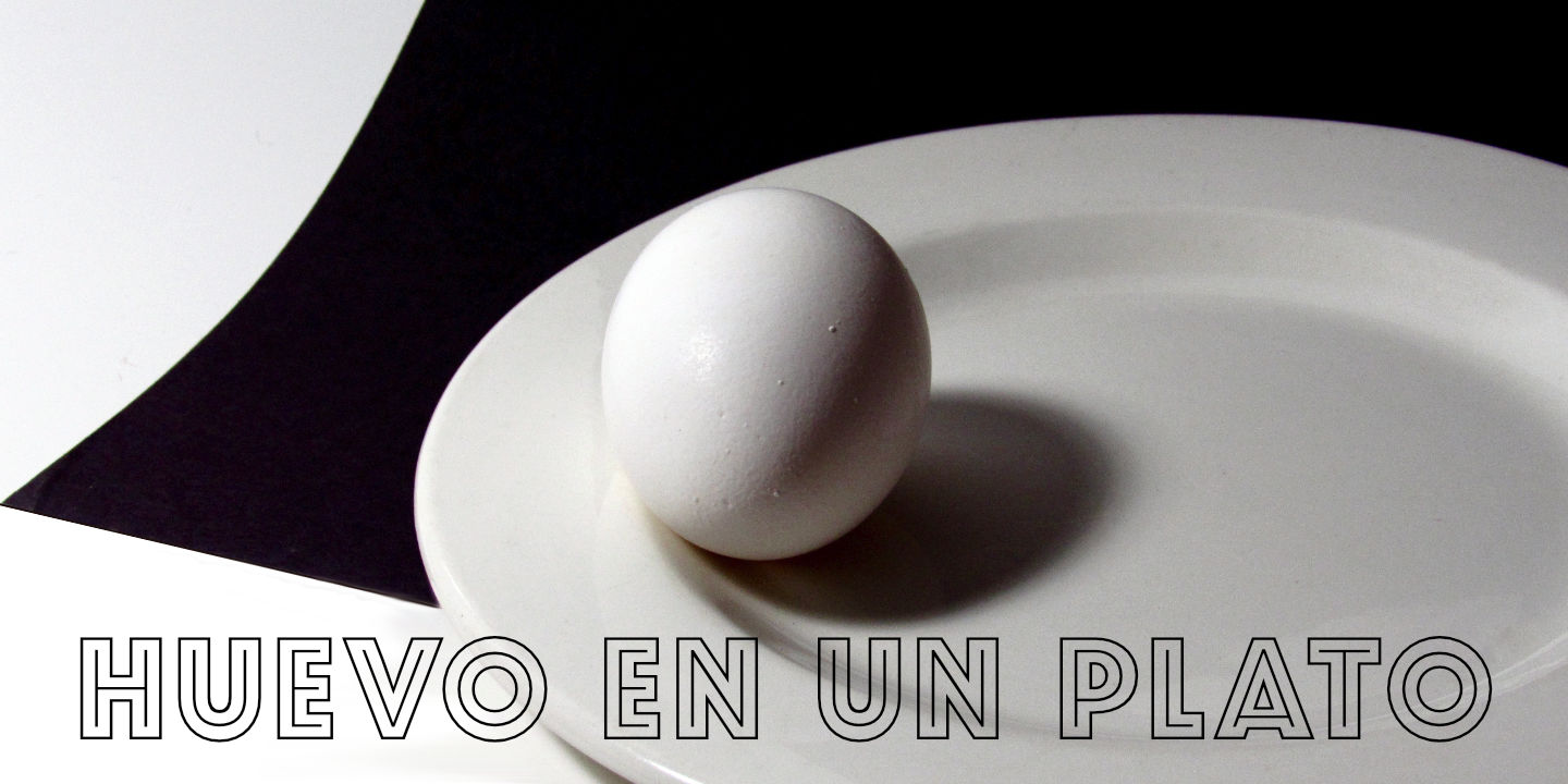 Click image to enlarge and for more information. Egg on Plate