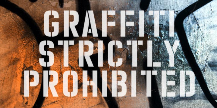 Click image to enlarge and for more information. Font poster