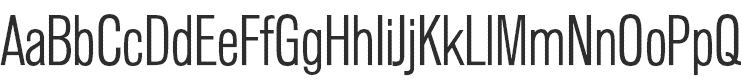 Standard CT Condensed Regular