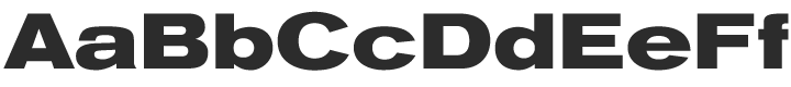 Standard CT Extended Extra Bold